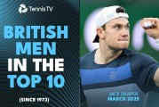 最新ATP排名观察：德大师首入前十，德天王重回前五！
